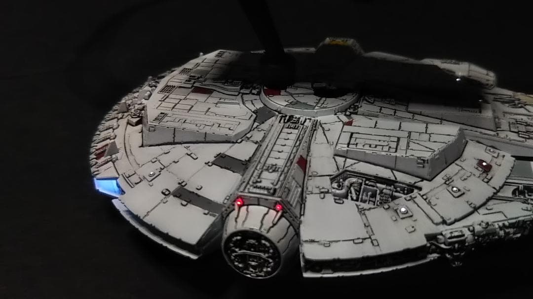 ミレニアムファルコン 電飾改修 完成品 1/350 管A4 帝国の逆襲