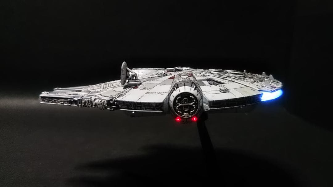 ミレニアムファルコン 電飾改修 完成品 1/350 管A4 帝国の逆襲