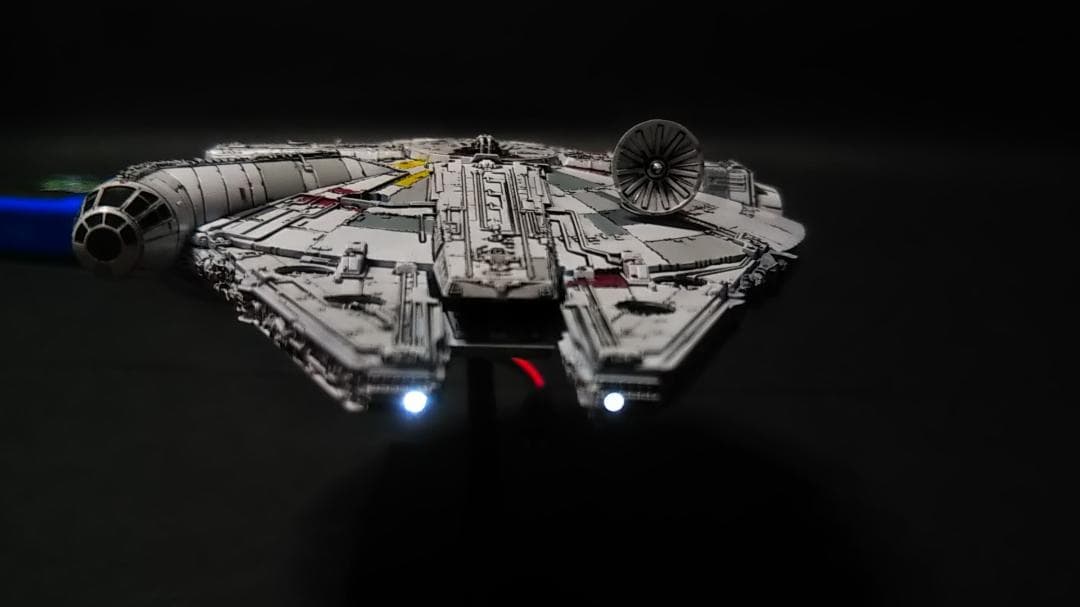 ミレニアムファルコン 電飾改修 完成品 1/350 管A4 帝国の逆襲