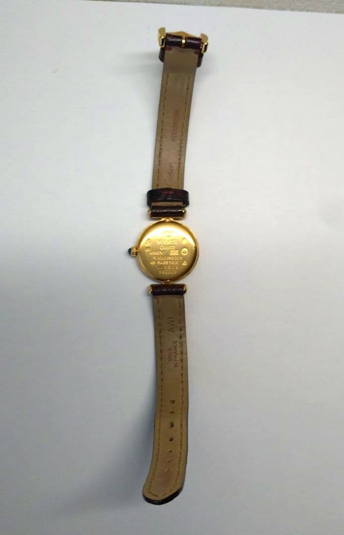 カルティエ CARTIER マストコリゼレザー クォーツ レディース