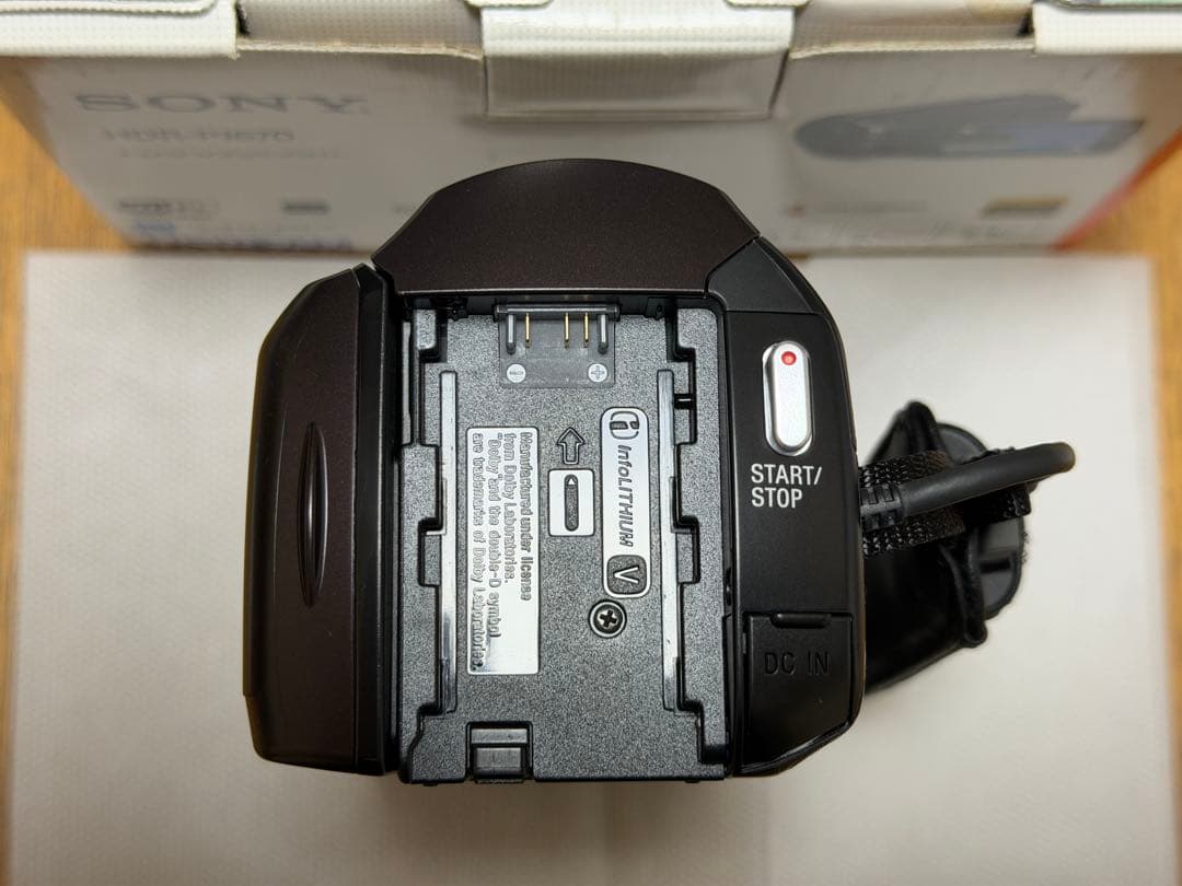 【美品】SONY Handycam HDR-PJ670 ボルドーブラウン