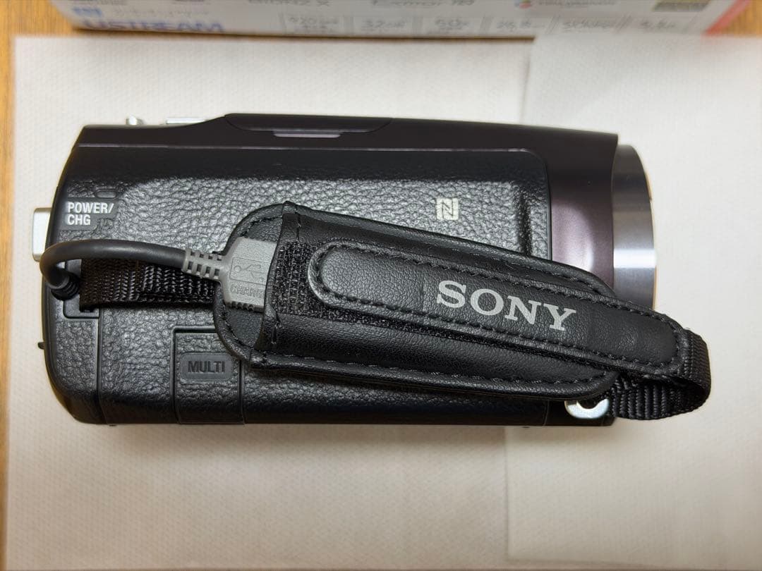 【美品】SONY Handycam HDR-PJ670 ボルドーブラウン