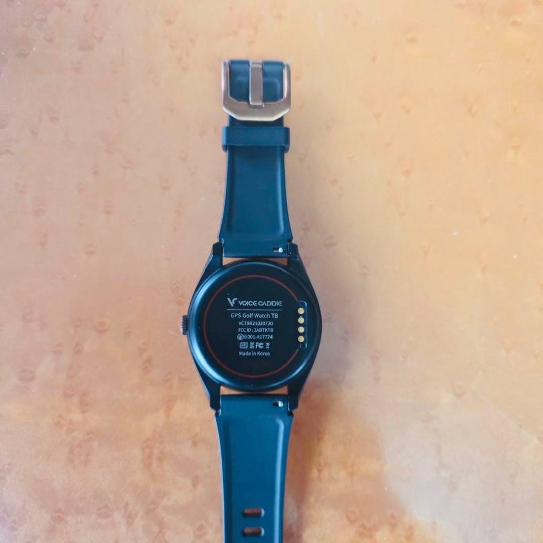 ゴルフ距離計　腕時計型　VOICE CADDIE T8 GPSナビウォッチ