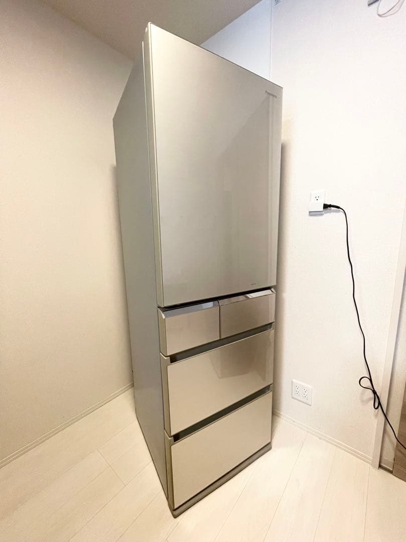 パナソニック冷蔵庫 NR-E430GVL-N形 左開き