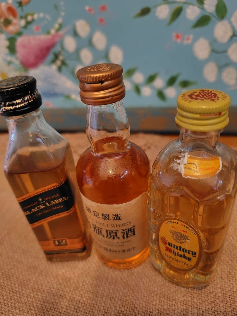 【希少】サントリー　角瓶原酒　角瓶　ジョニーウォーカー　ミニチュアボトル