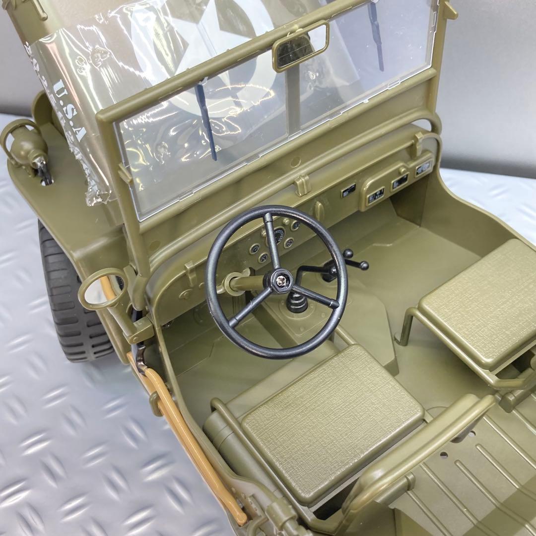 1/10 ウィリス ジープ JJRC c8815 電動 RC ラジコン 4WD