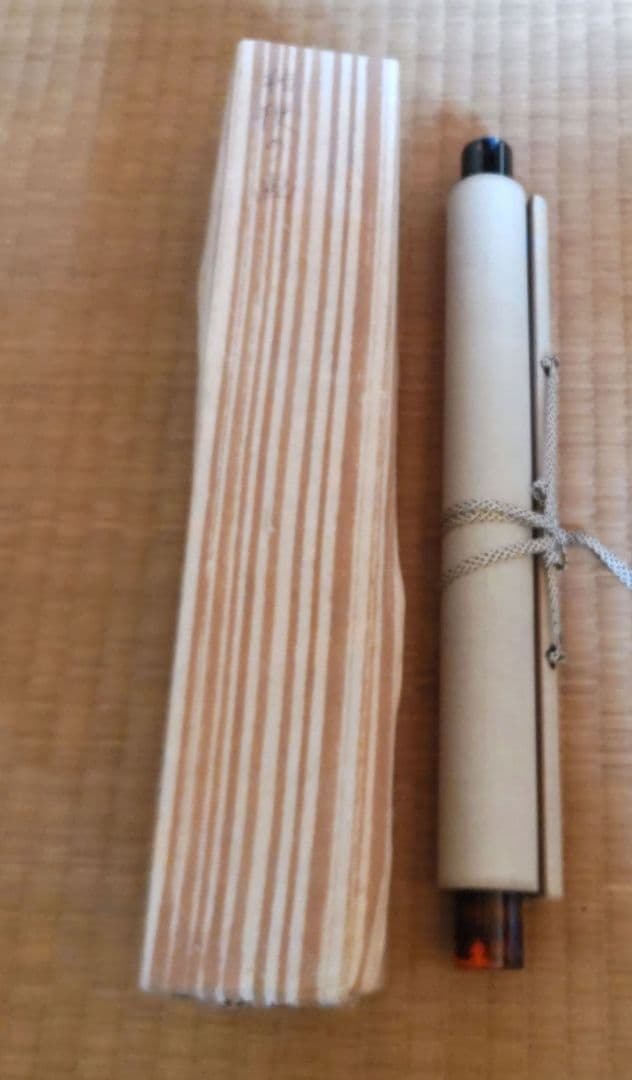 金水　桔梗の図うちわ　掛軸　H80