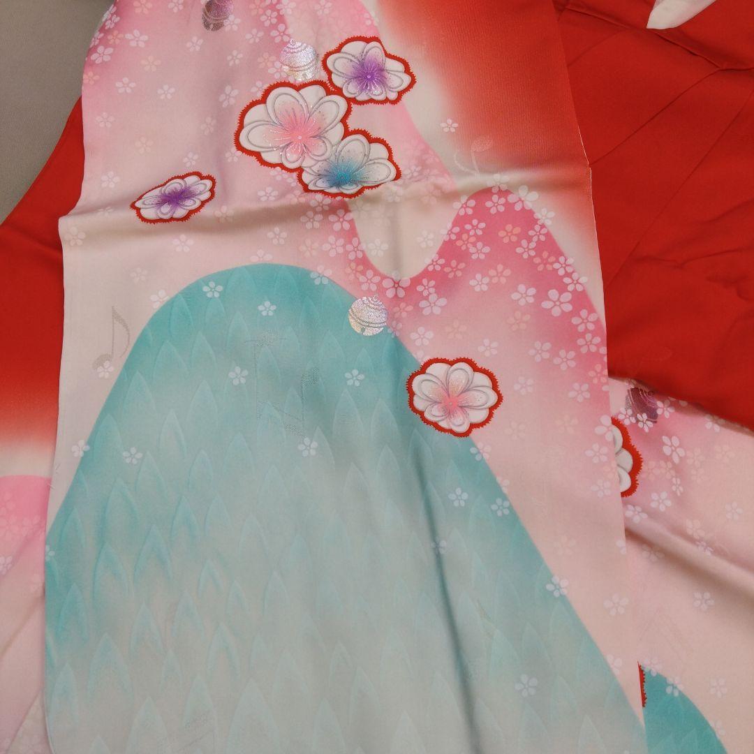 【新品正絹四ツ身着物】