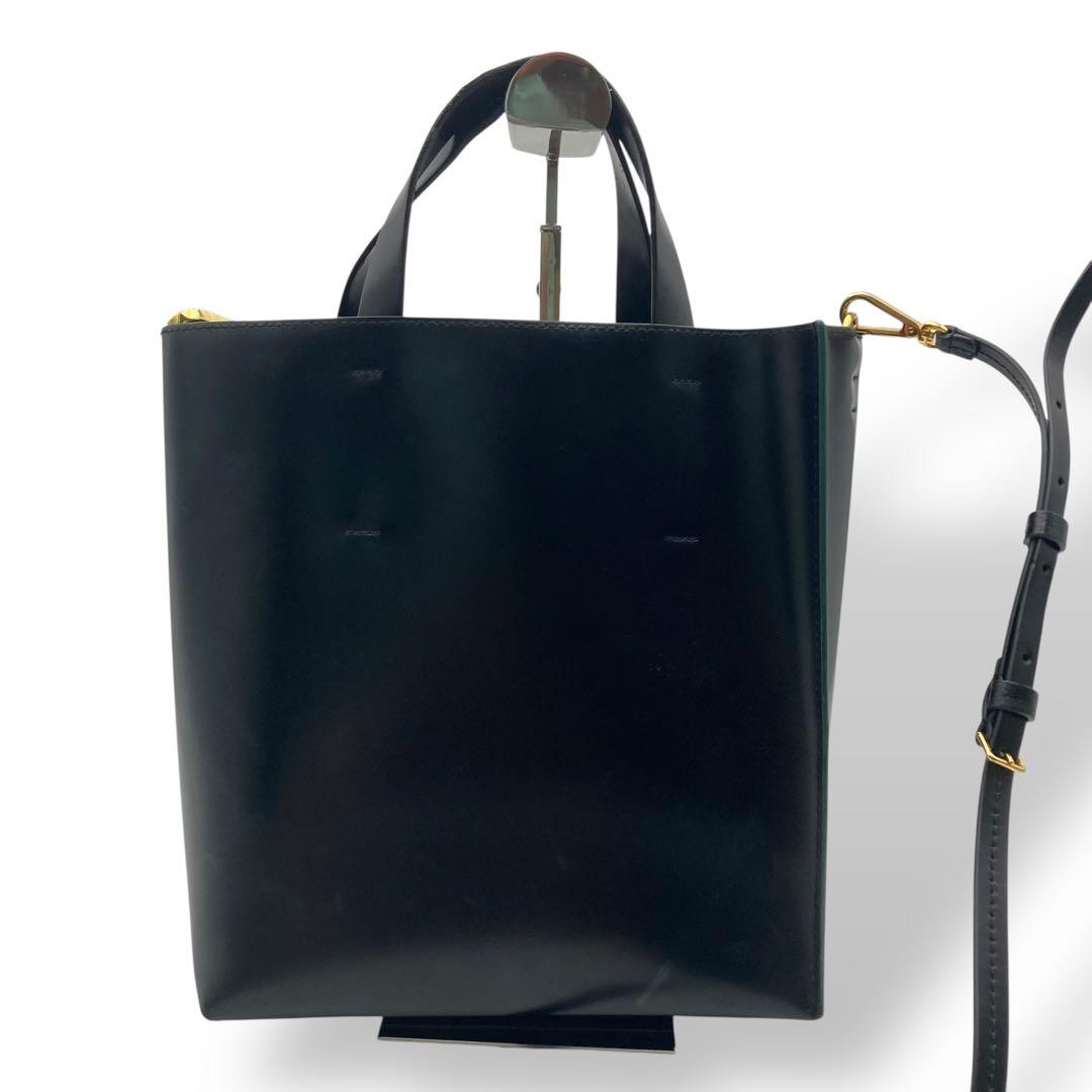 マルニ MARNI トートバッグ ショルダーバッグ ミュゼオ 2way ブラック
