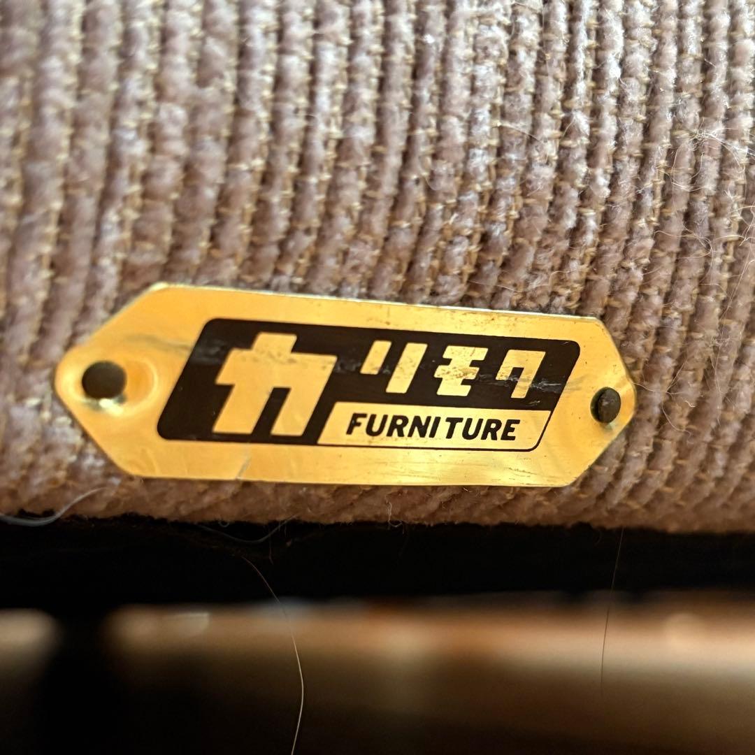 【送料無料】karimoku カリモク ソファ 3人掛け ビンテージ