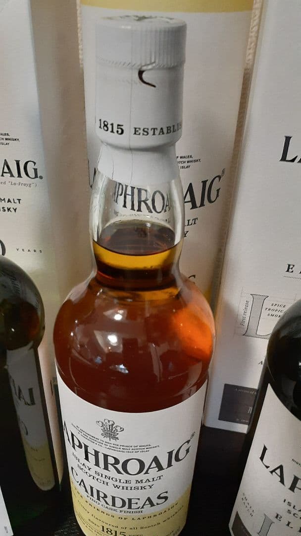 【新品】ラフロイグ10年・エレメンツ L1.0・L2.0 カーディス 4本セット