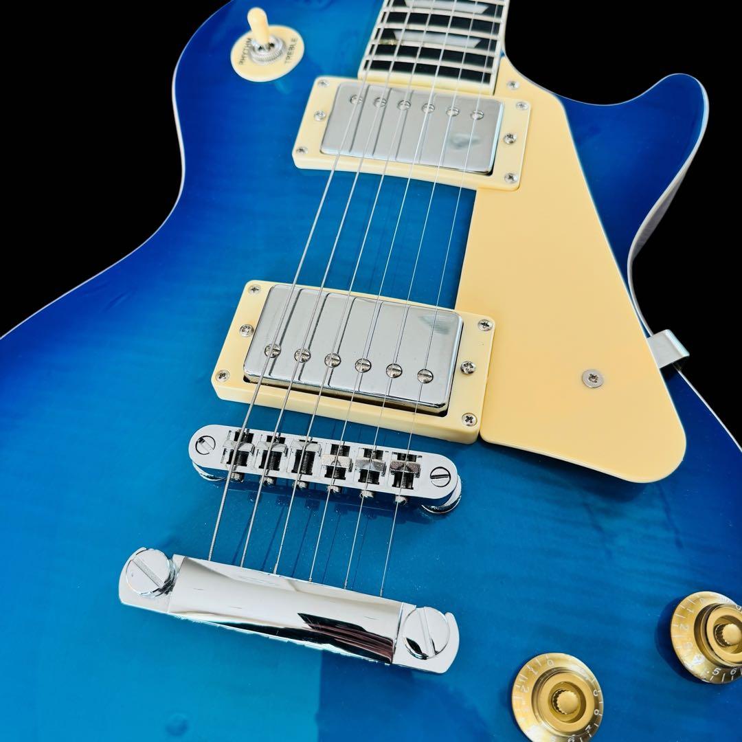 【美品】AriaPro Ⅱ Blitz レスポール　ブルー