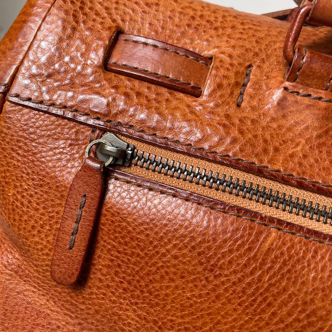 【美品】　幻の逸品　genten オールドゲンテン　トスカレザー　ハンドバッグ