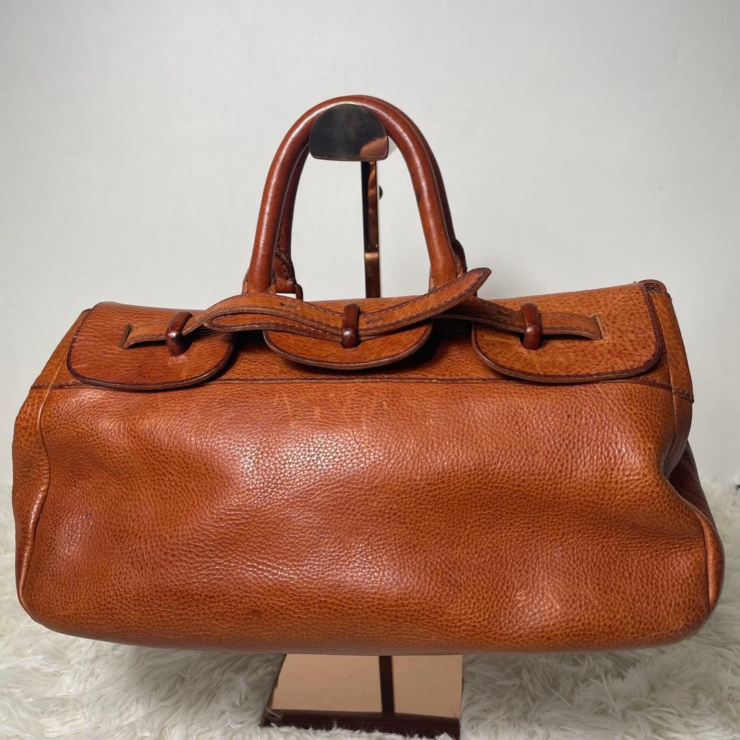 【美品】　幻の逸品　genten オールドゲンテン　トスカレザー　ハンドバッグ