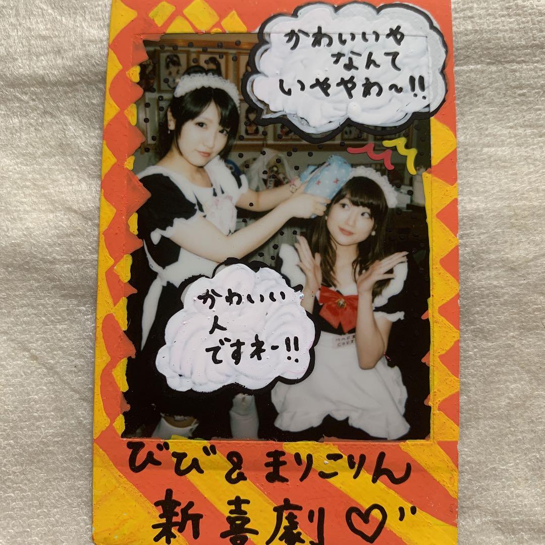 No.82【激レア】コンカフェ時代チェキ/メイドカフェ/吉本新喜劇/小寺真里さん