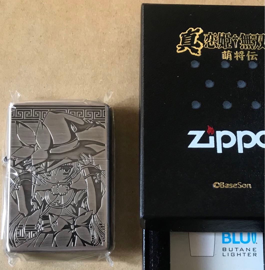 未使用 美品　真・恋姫無双　萌将伝　鳳統　雛里　Zippo ジッポー
