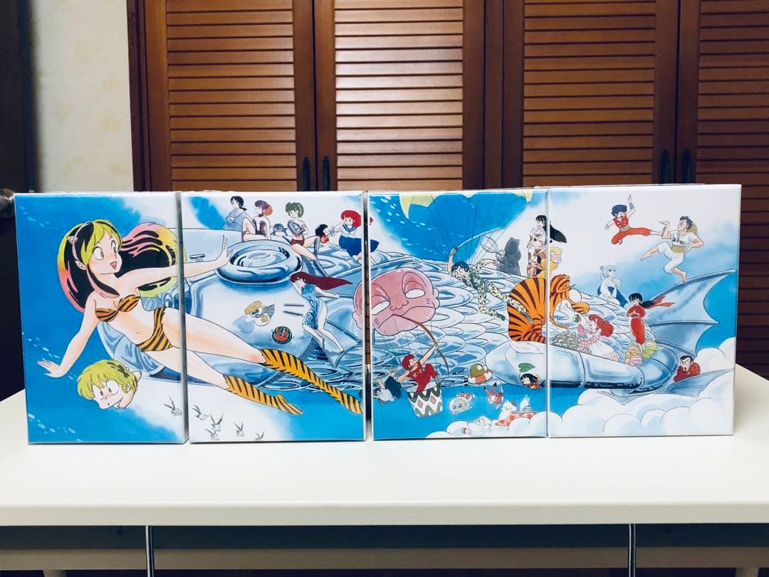 【未開封】 うる星やつら 復刻BOX Vol.1〜4 コミック 全34巻セット