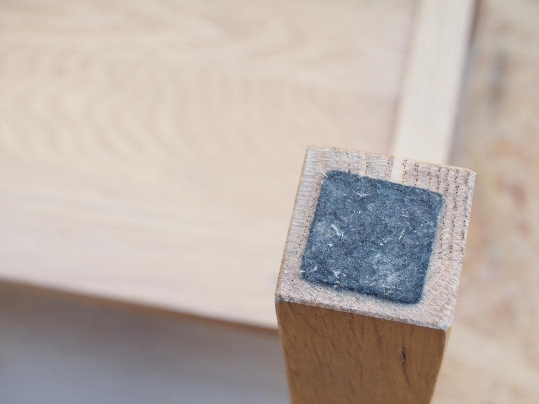 無垢材　スツール　オーク材　2個セット　無印良品？