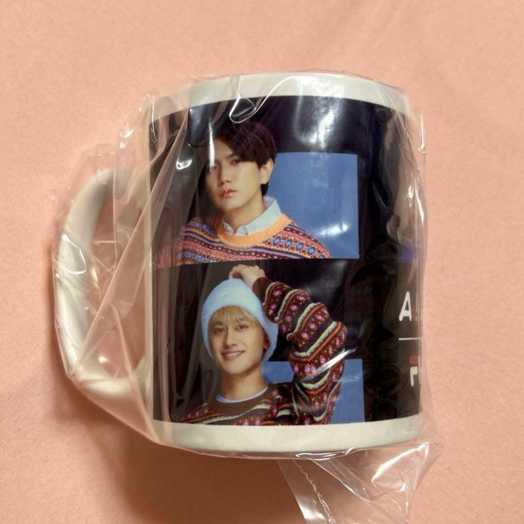 最終値下げ！レア Aぇ!group FILA マグカップ モバイルバッテリー