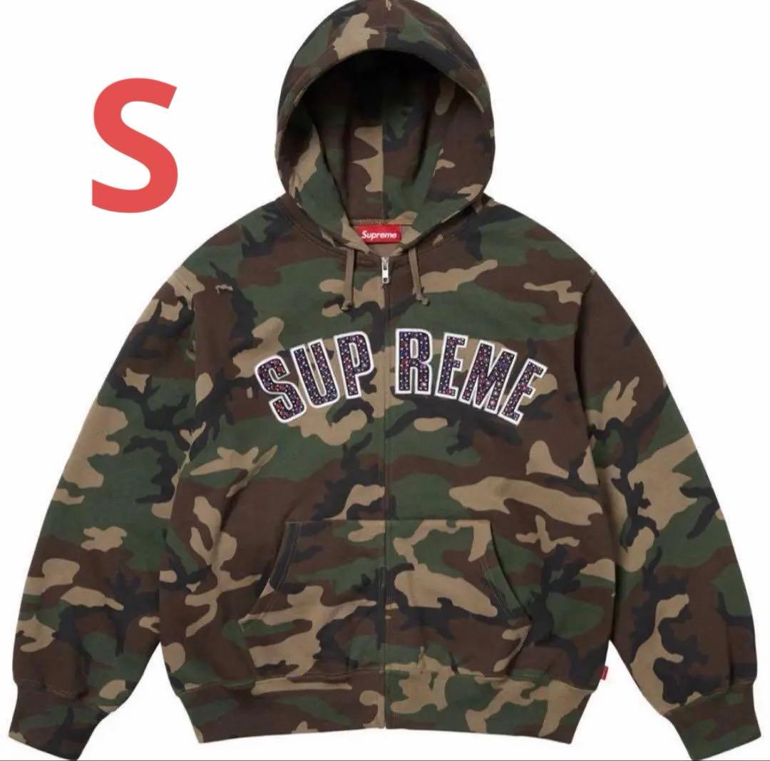 supreme b.b. simon zip up sweatshirt カモ柄