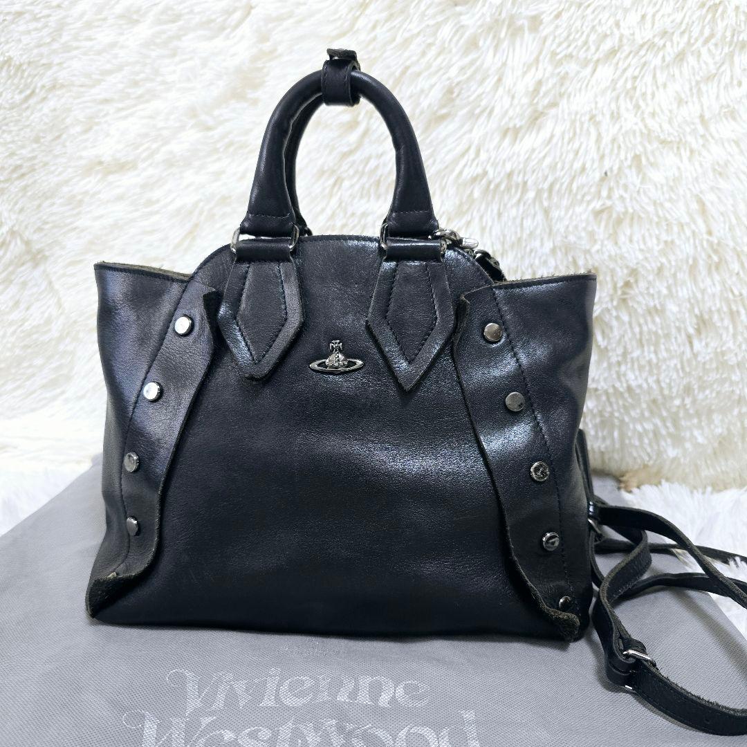 希少✨ヴィヴィアンウエストウッド 3way ヌーロック ブラック リュック