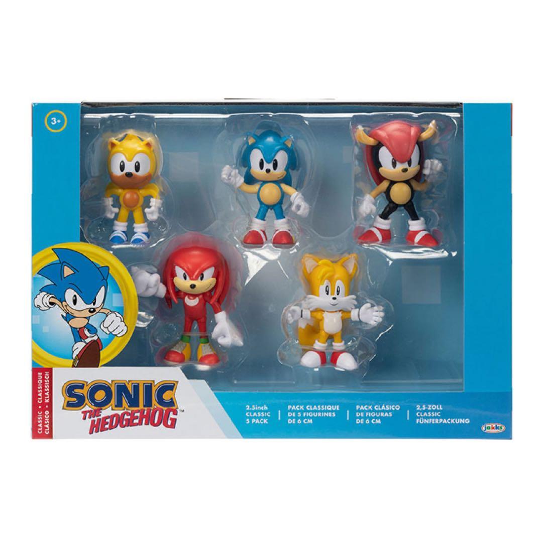 『ソニック・ザ・ヘッジホッグ』【2.5インチ・フィギュア】5体セット　クラシック