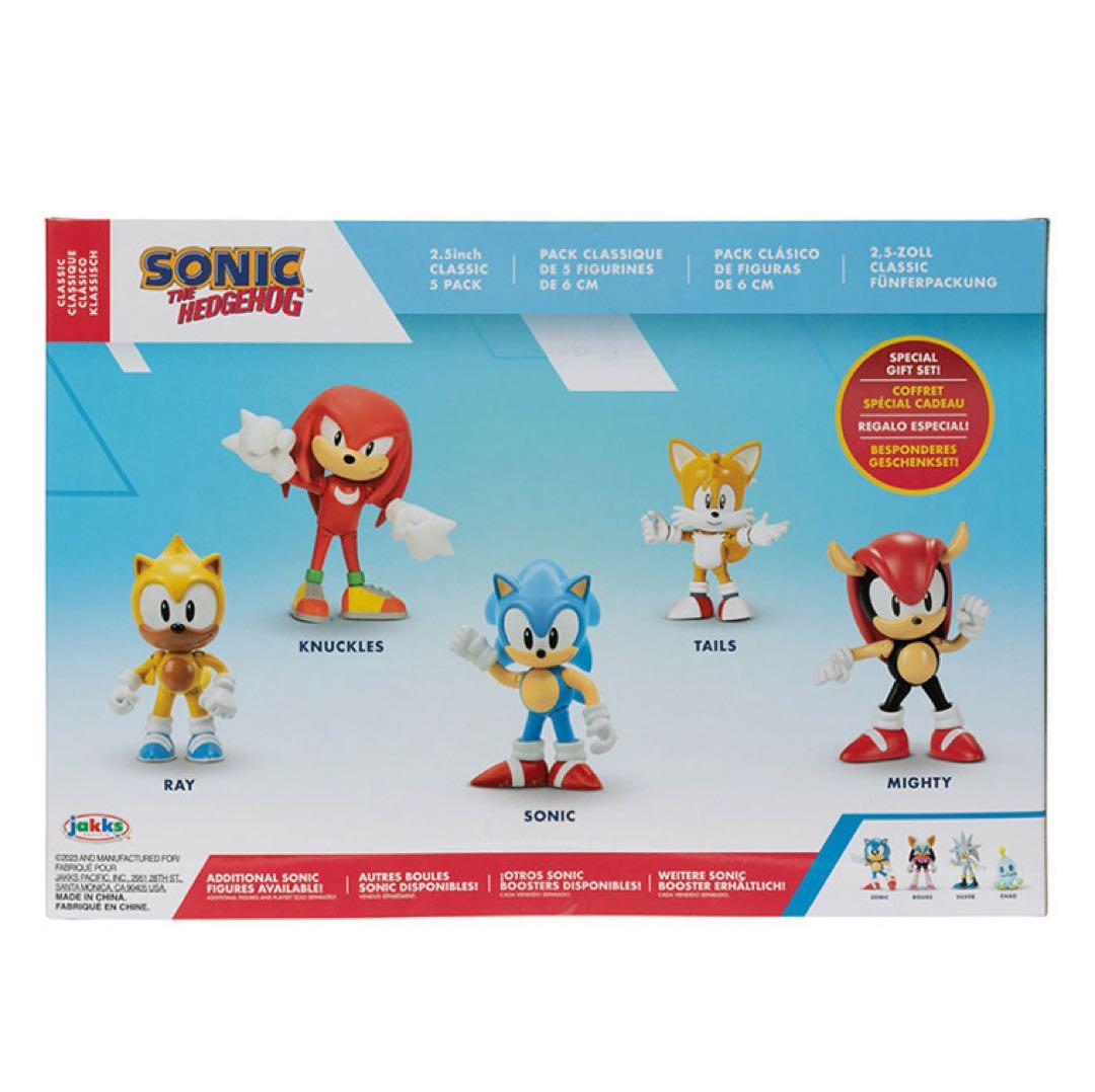 『ソニック・ザ・ヘッジホッグ』【2.5インチ・フィギュア】5体セット　クラシック