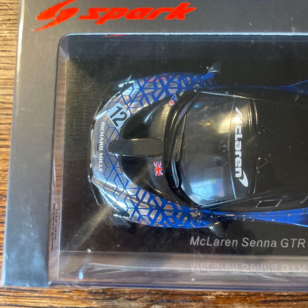 絶版新品未開封未使用品 1/43 スパーク　マクラーレン　セナ　GTR 2019