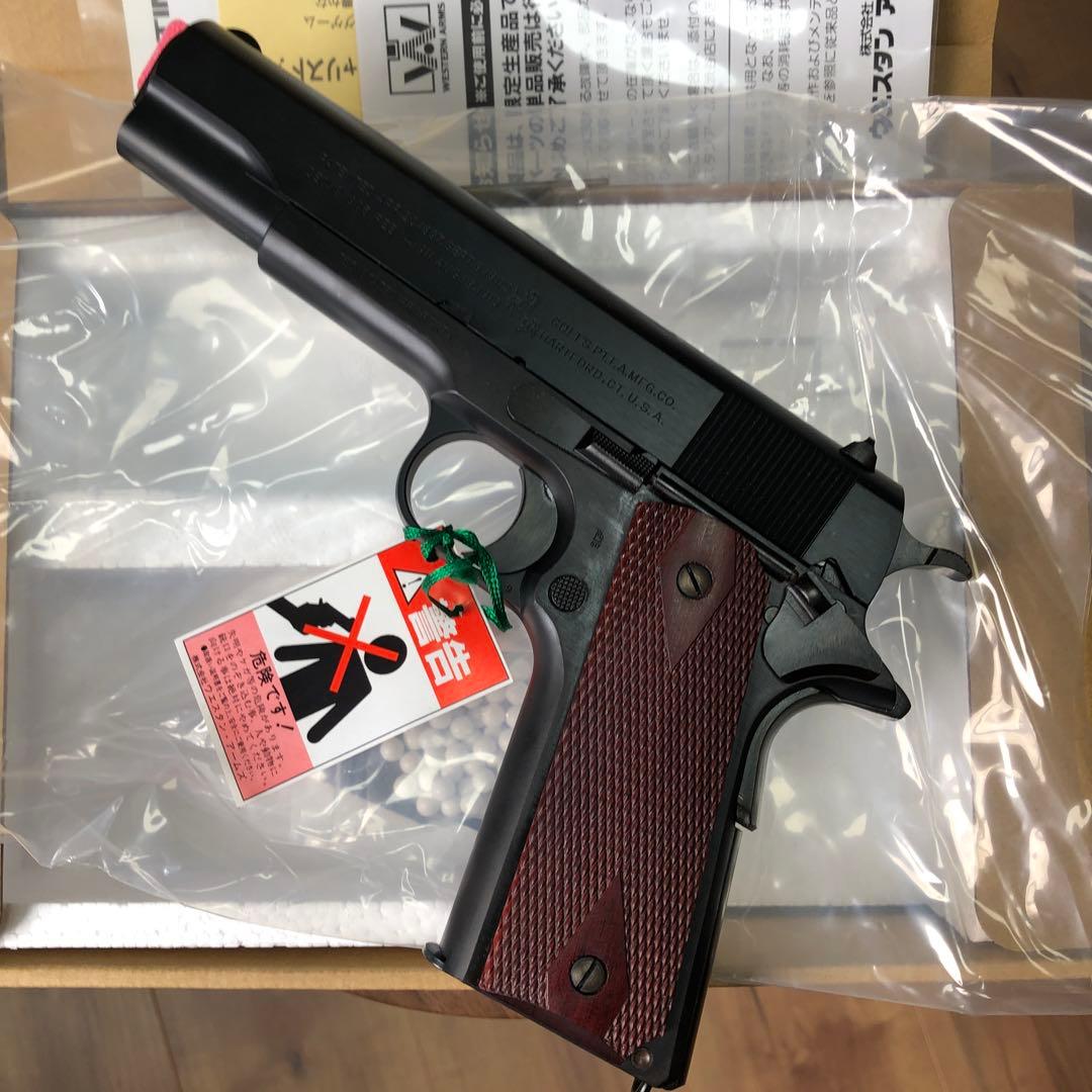 【限定品・未使用】WAブラックアーミー ウッドグリップ付