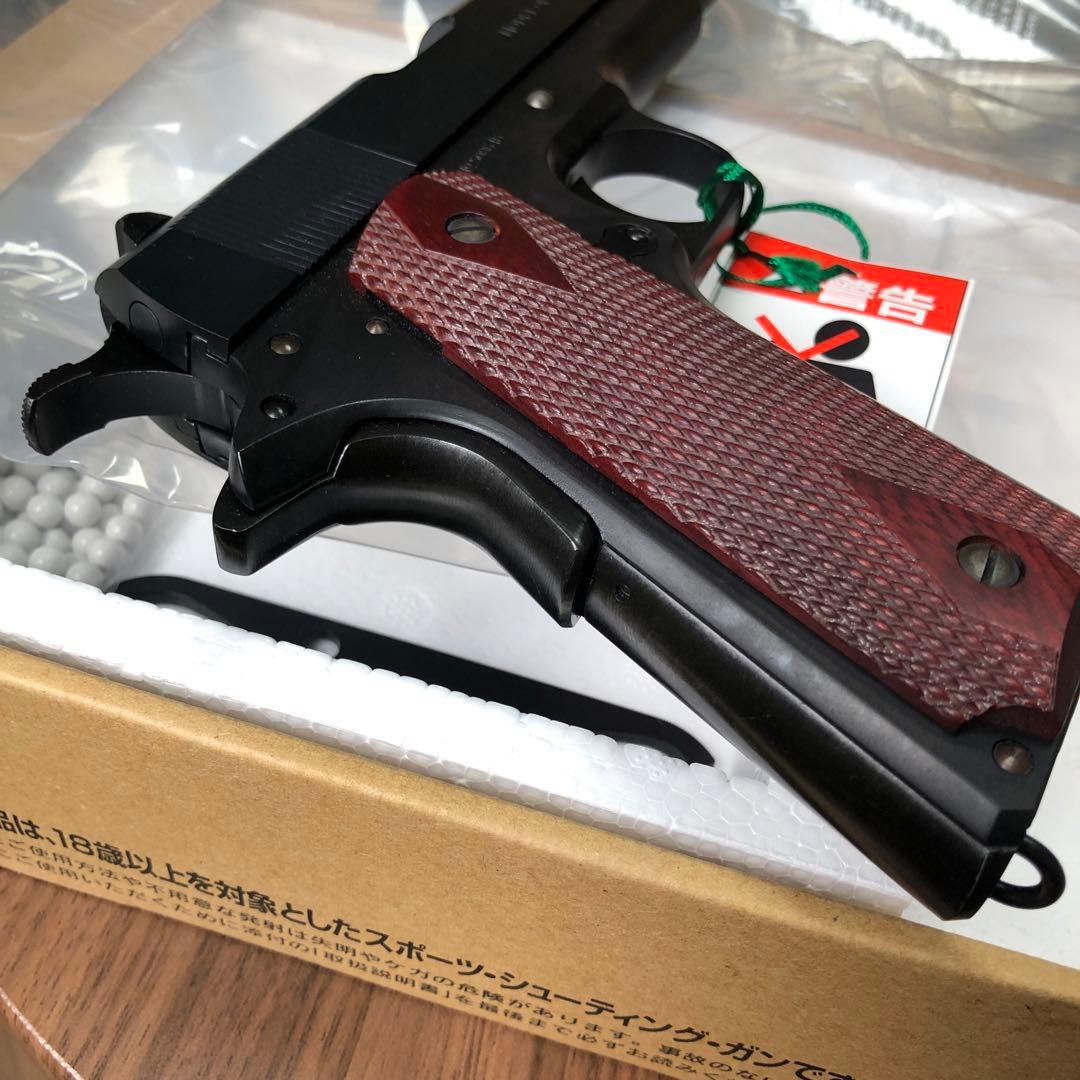 【限定品・未使用】WAブラックアーミー ウッドグリップ付