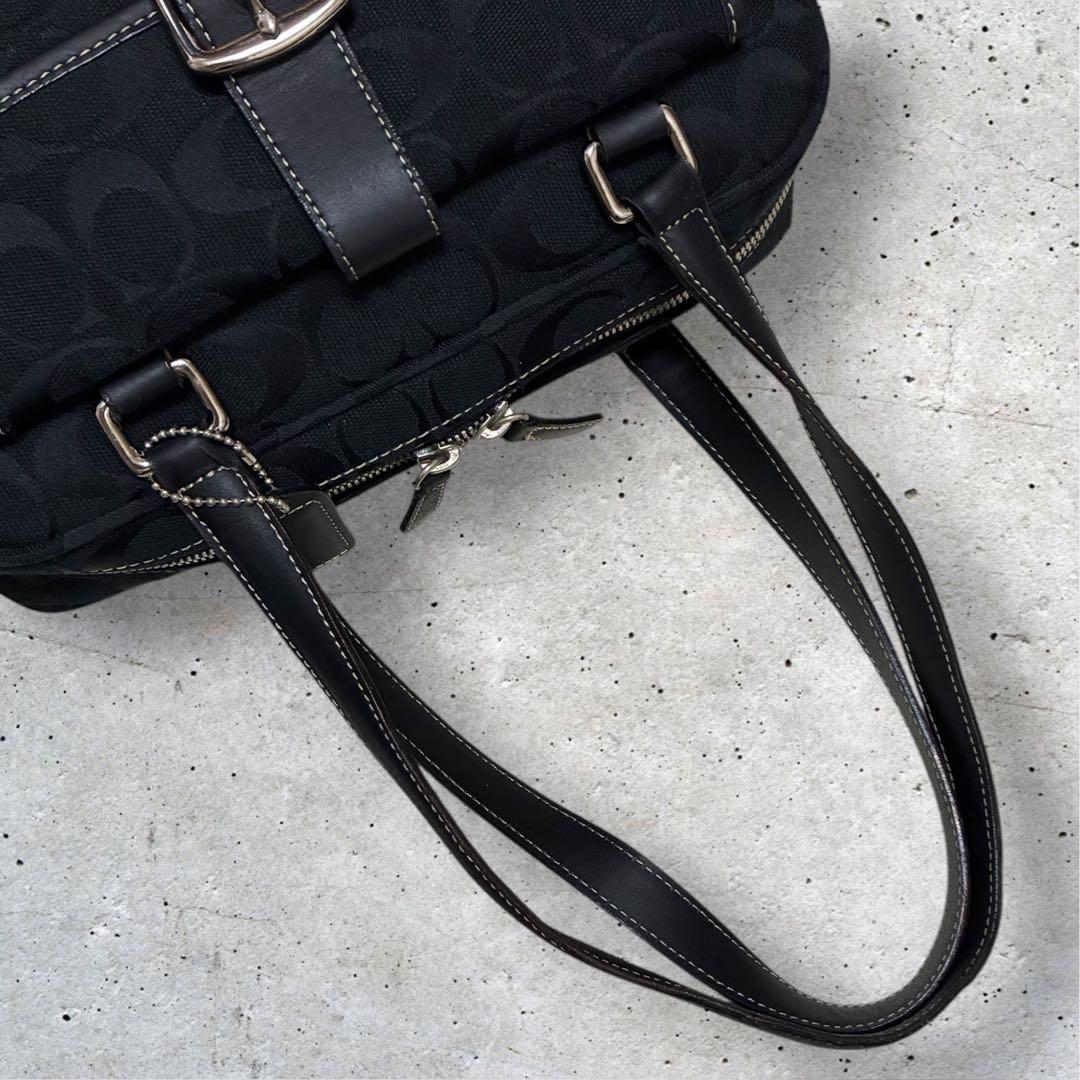 バッグ COACH mini boston bag shoulder Signature