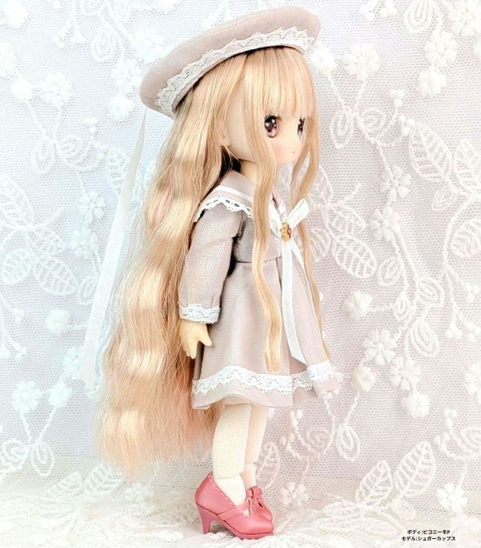 【ピコニーモP専用】レースセーラーワンピース ピンク 890