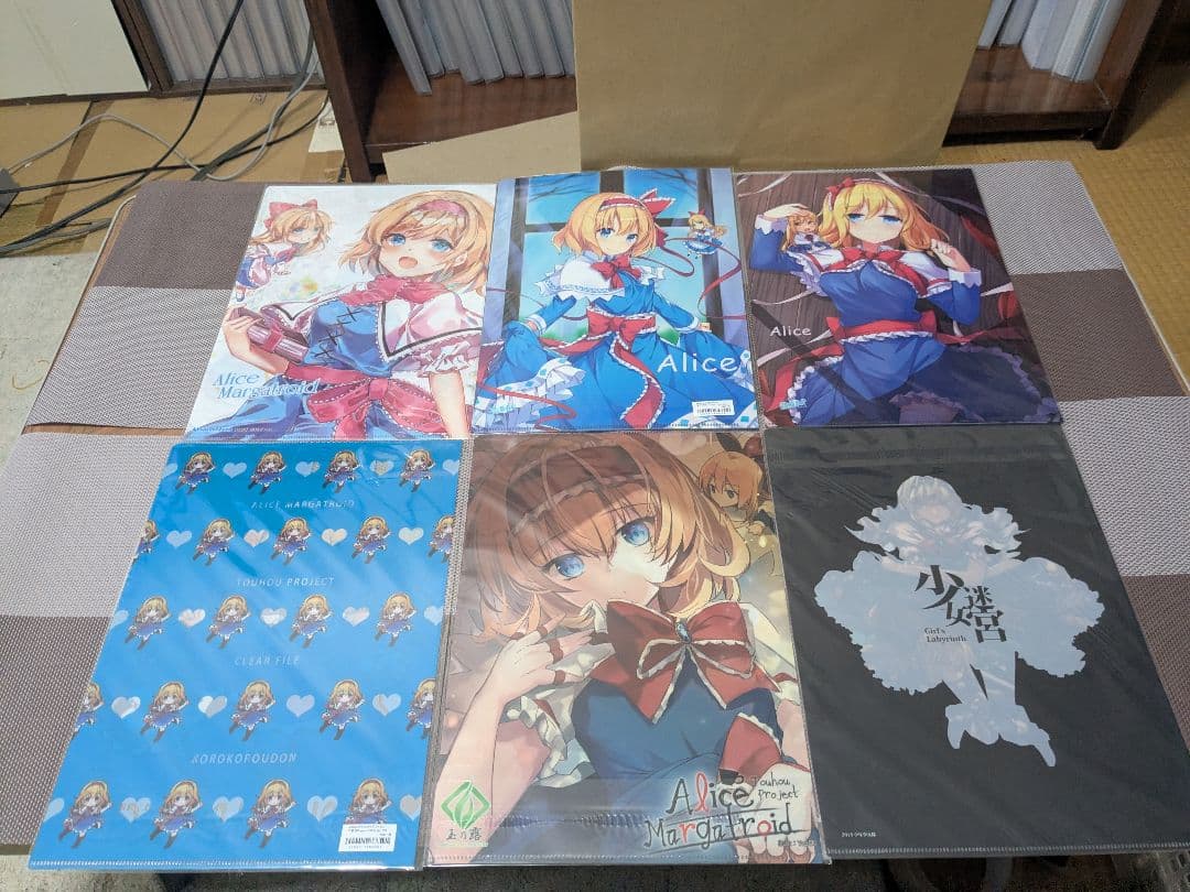 東方projectアリス・マーガトロイド　クリアファイルセット②