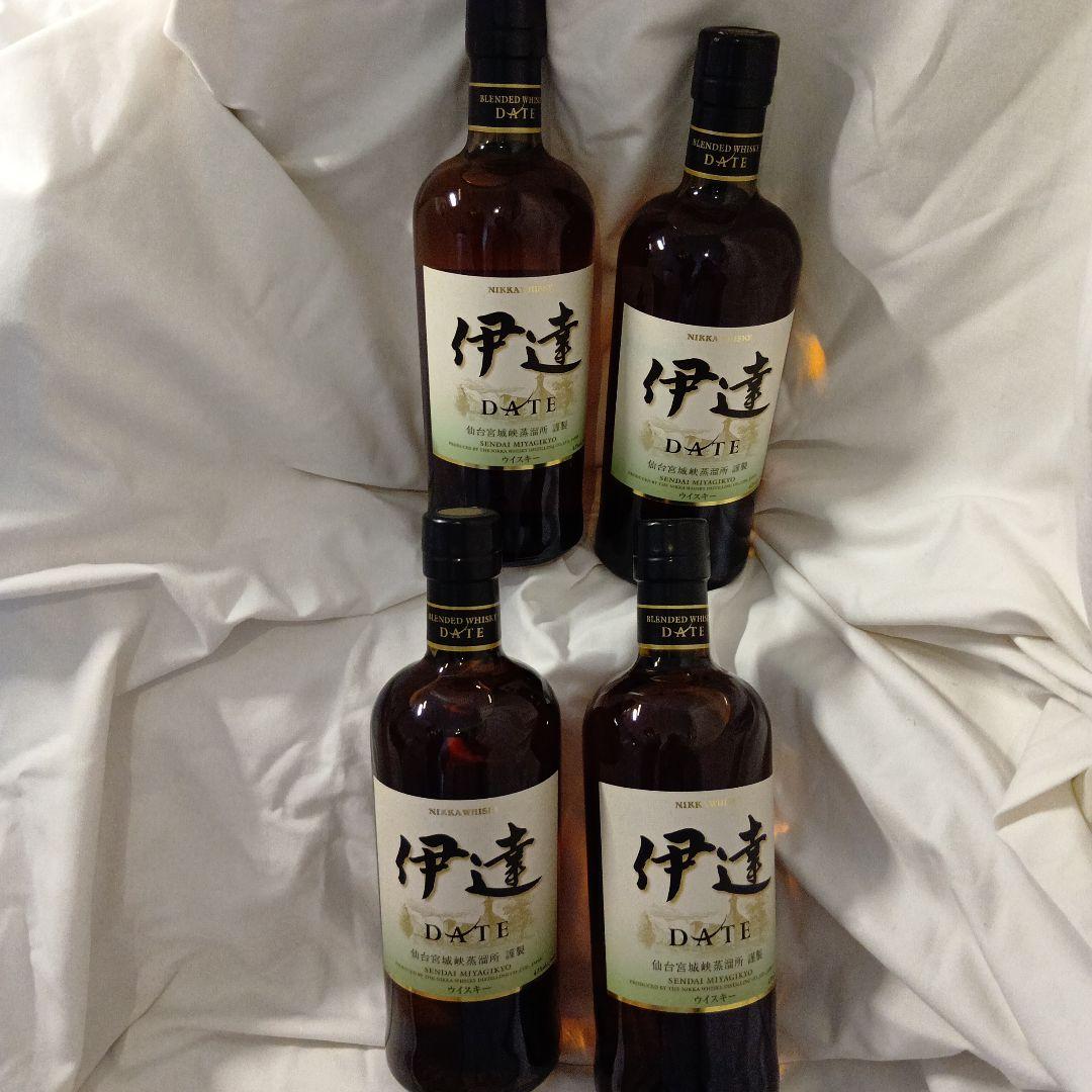 シーバスリーガルミズナラ12年８本&ニッカ伊達４本合計１２本のセット