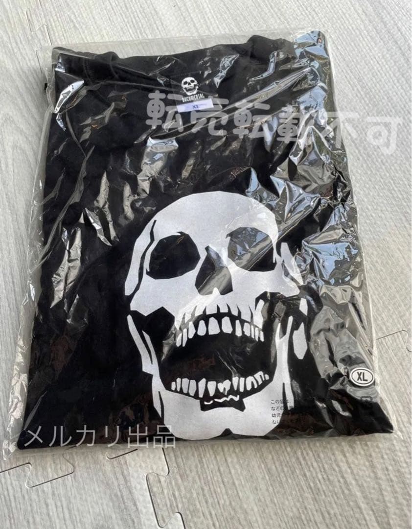ドキュメンタル TシャツWHITE SKULL 黒XL 松本人志完売ダウンタウン