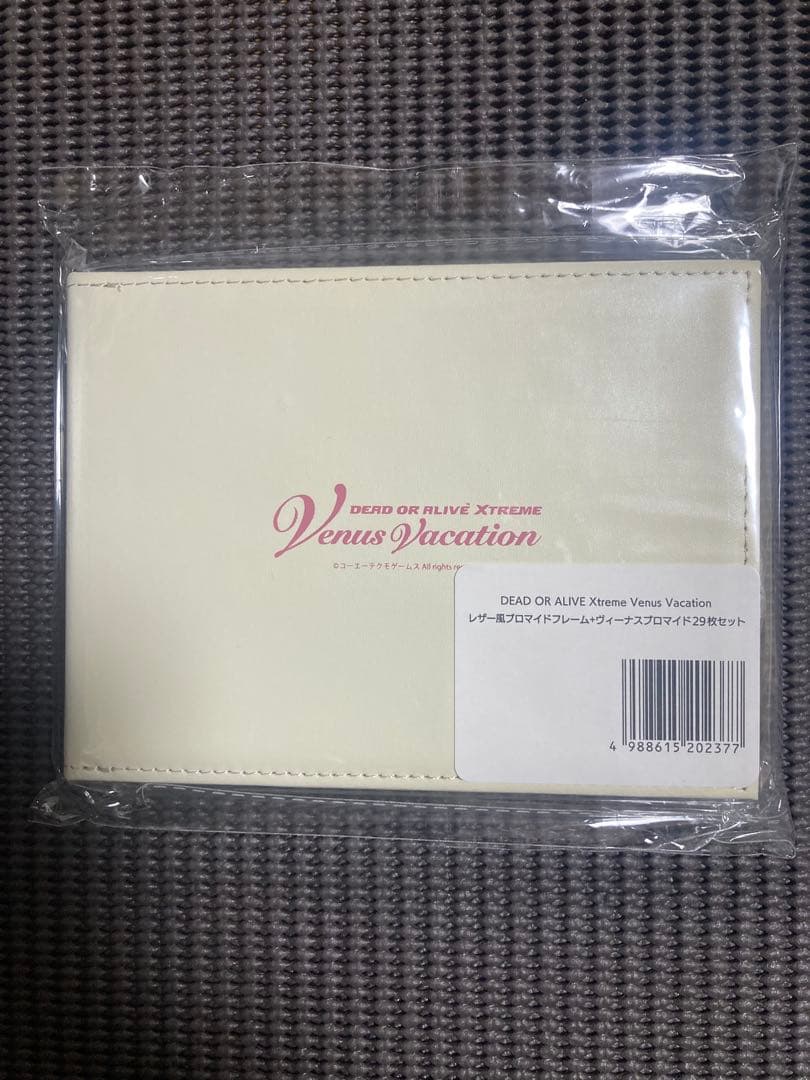 DOAXVV レザー風ブロマイドフレーム＋ヴィーナスブロマイド　限定品