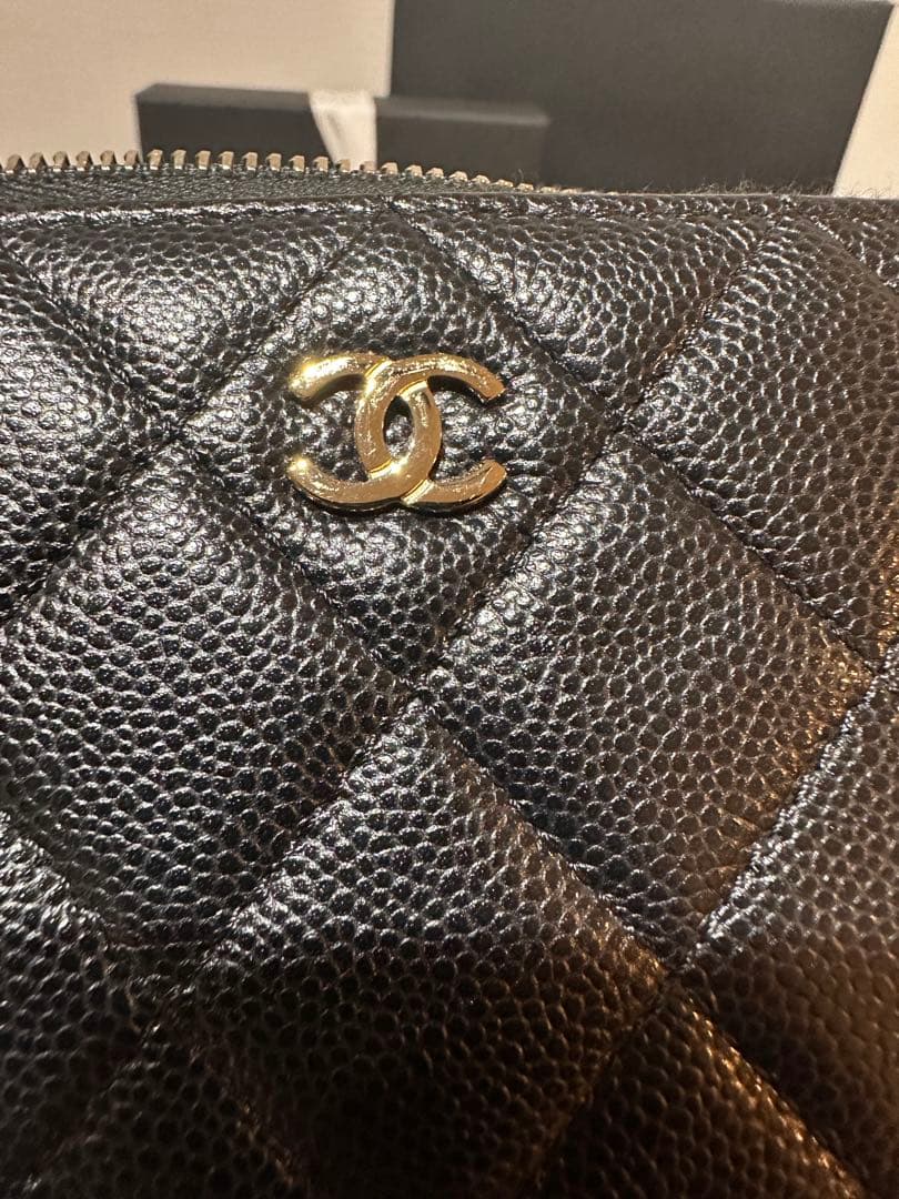 CHANEL L字コンパクト財布