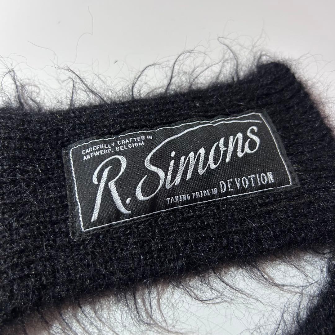 【極美品】RAF SIMONS ラフシモンズ 手袋 グローブ モヘア ブラック