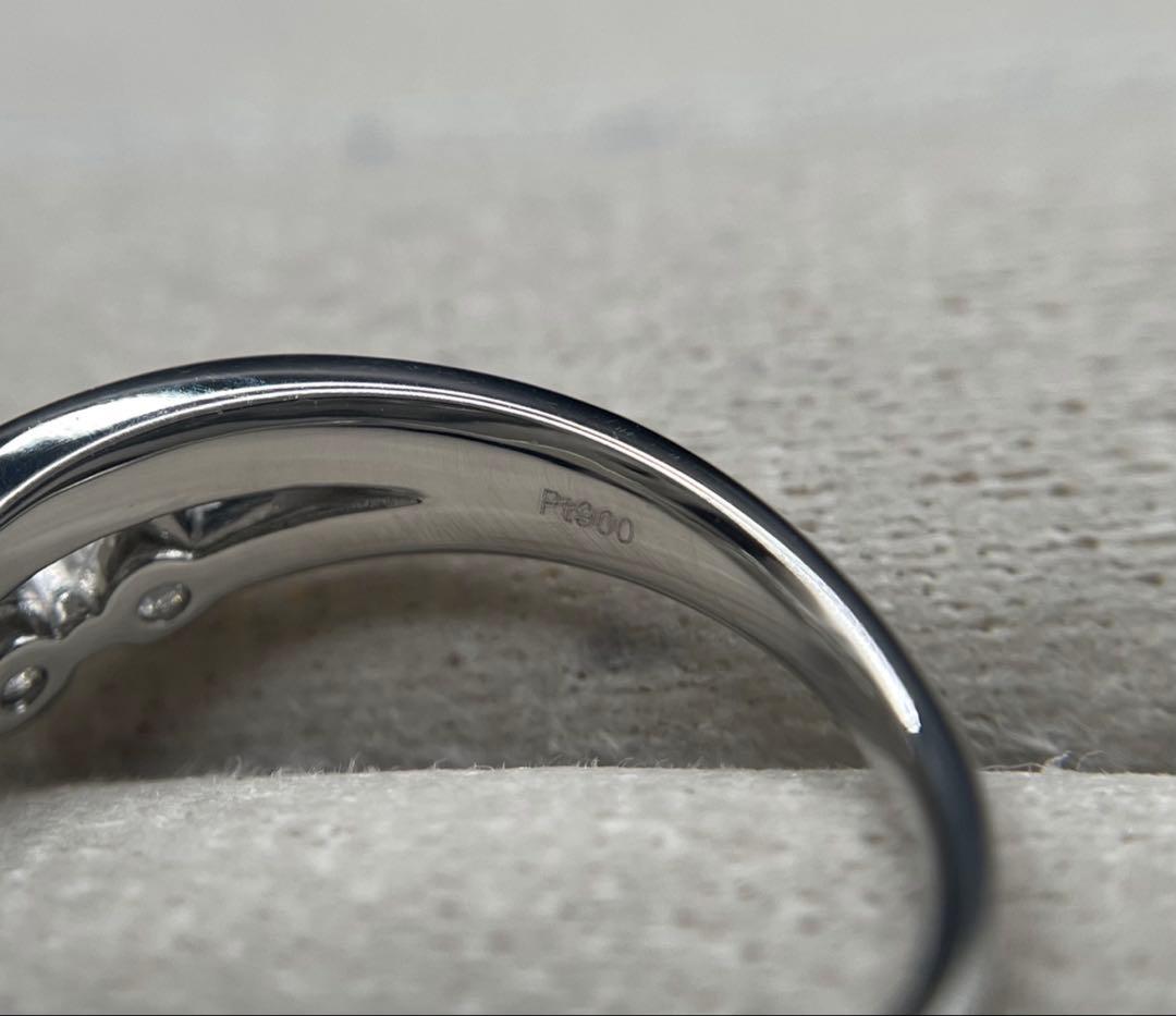 専用JL174★高級 ダイヤモンド0.396ct プラチナ リング