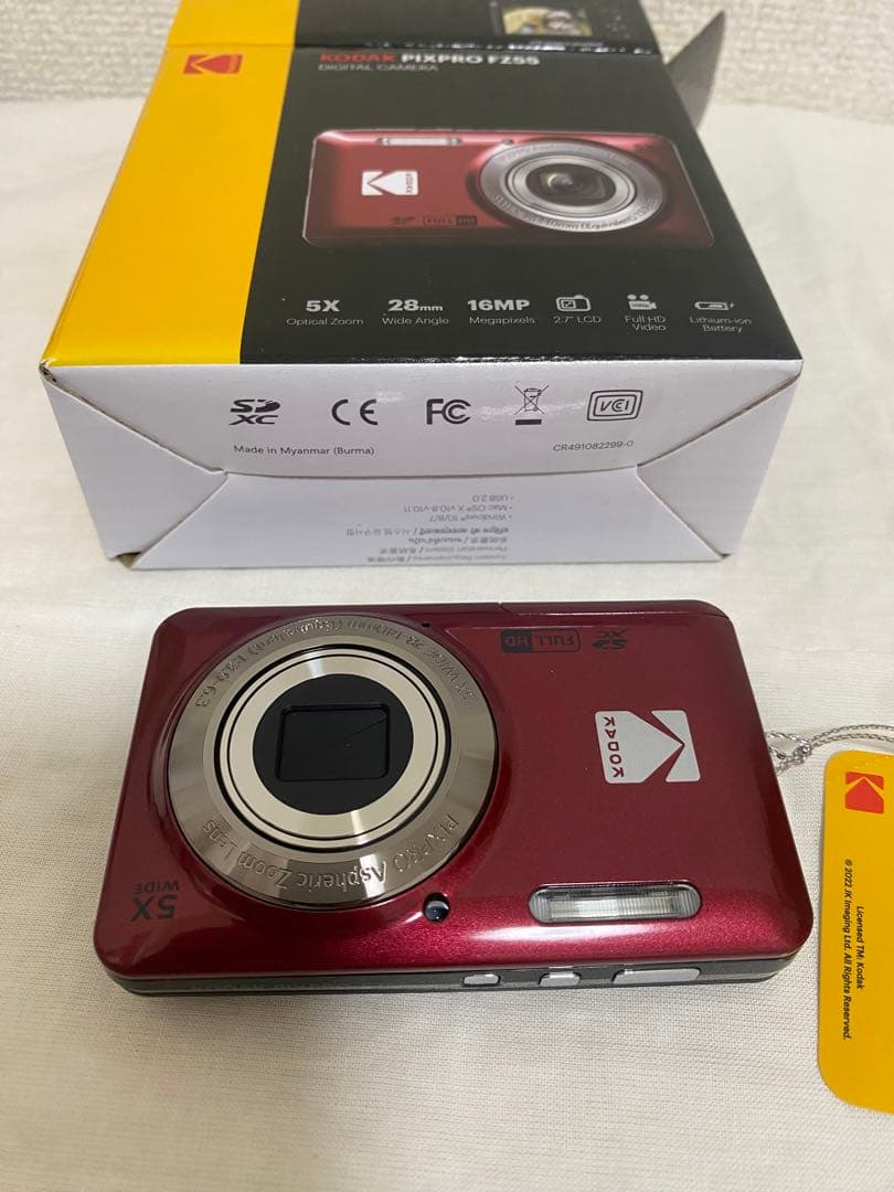 KODAK IXPRO 使いやすい ズーム FZ55-RD 16MP 28mm