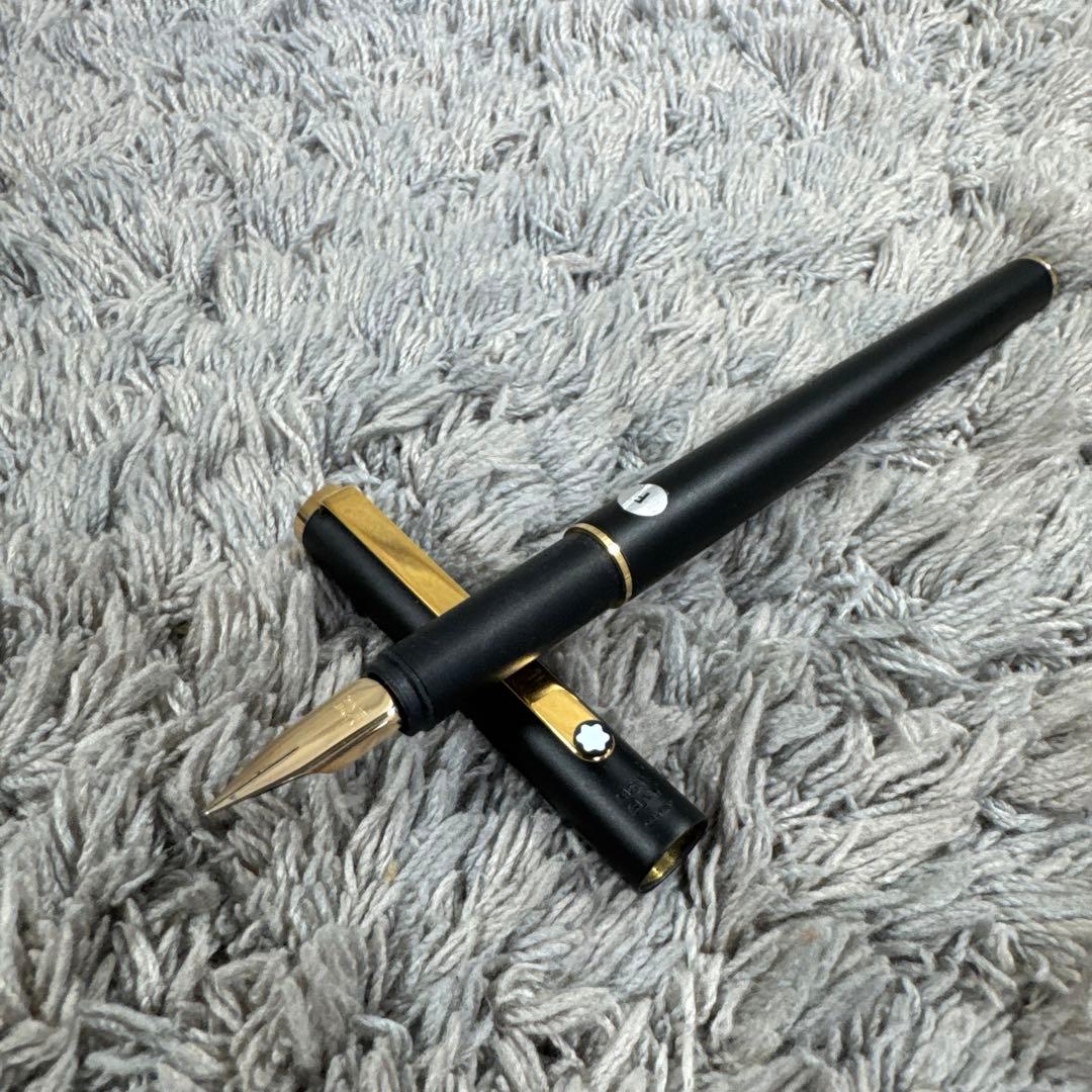 MONT BLANC モンブラン 万年筆 ペン先ゴールド スリムライン