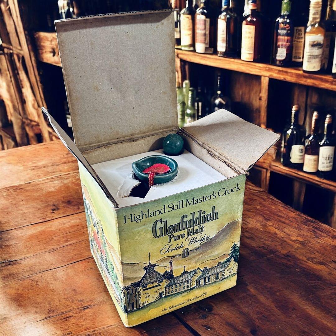 特級 Glenfiddich 8old グレンフィディック8年 750ml 陶器