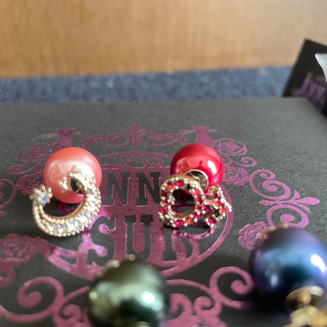 ***様 セーラームーン パールキャッチピアス 伊勢丹 ANNA SUI アナス