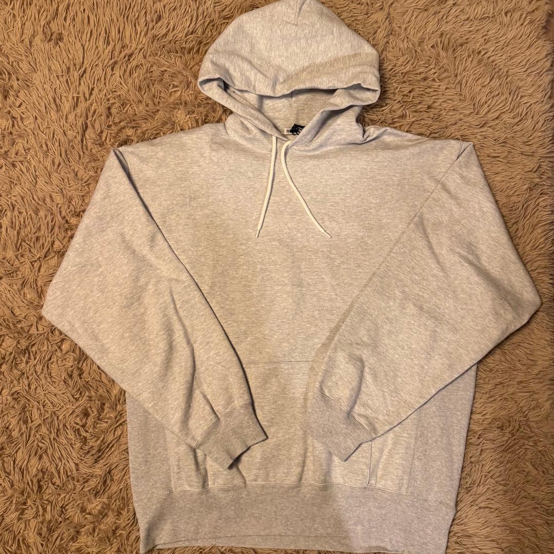 新品未使用　H BEAUTY&YOUTH　フーディー　パーカー　グレー　XL