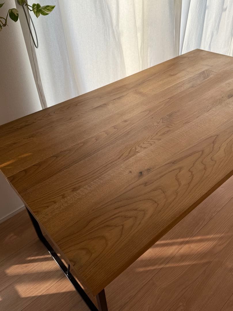 広松木工　FREX スチールレッグテーブル　ダイニングテーブル