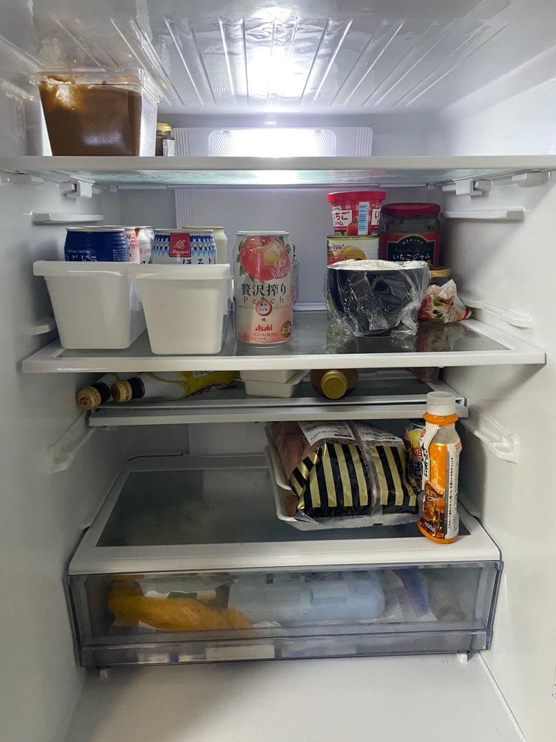 AQUA ノンフロン冷蔵庫 AQR-36H(S) 355L