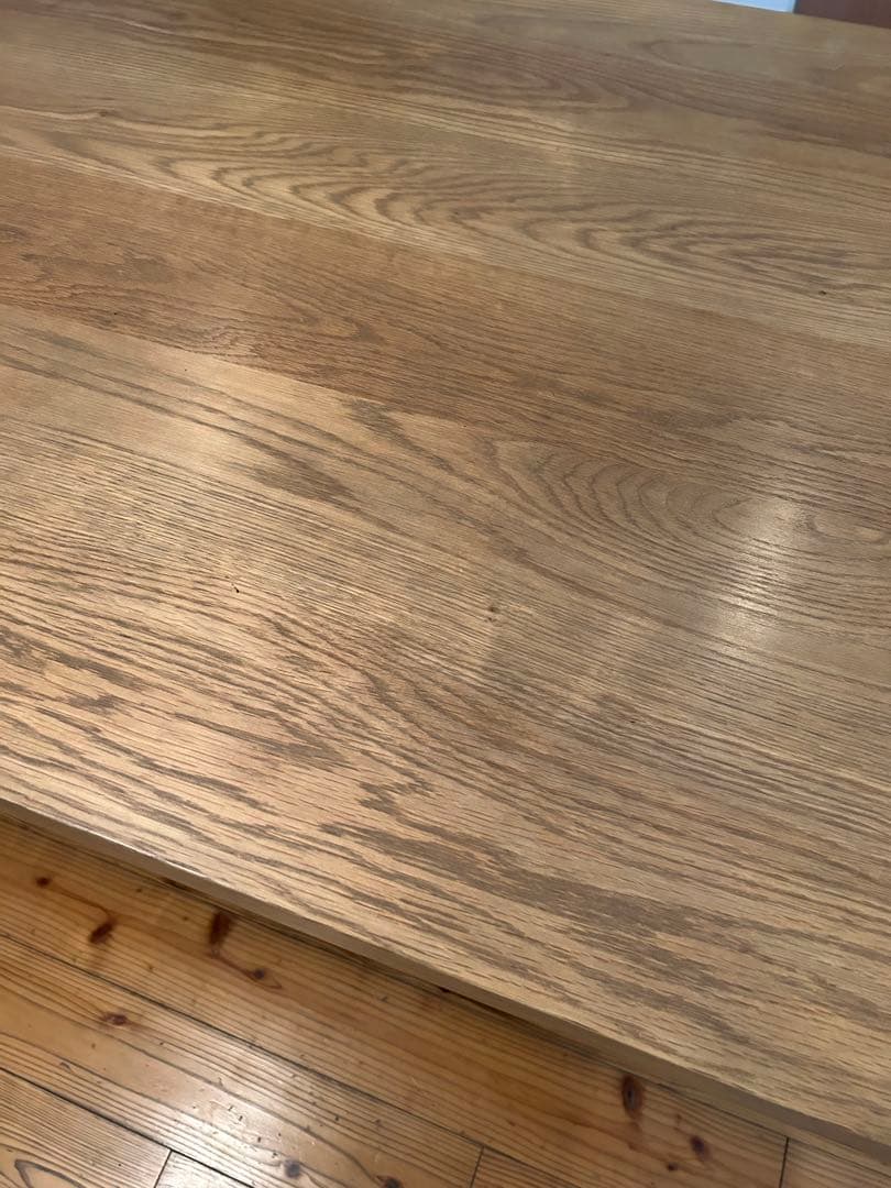 無印良品 MUJI ダイニングテーブル 220 オーク無垢材