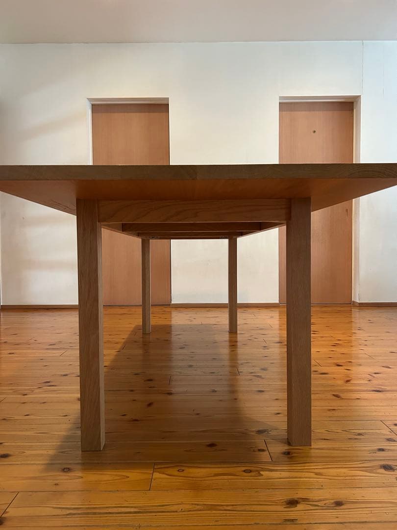 無印良品 MUJI ダイニングテーブル 220 オーク無垢材