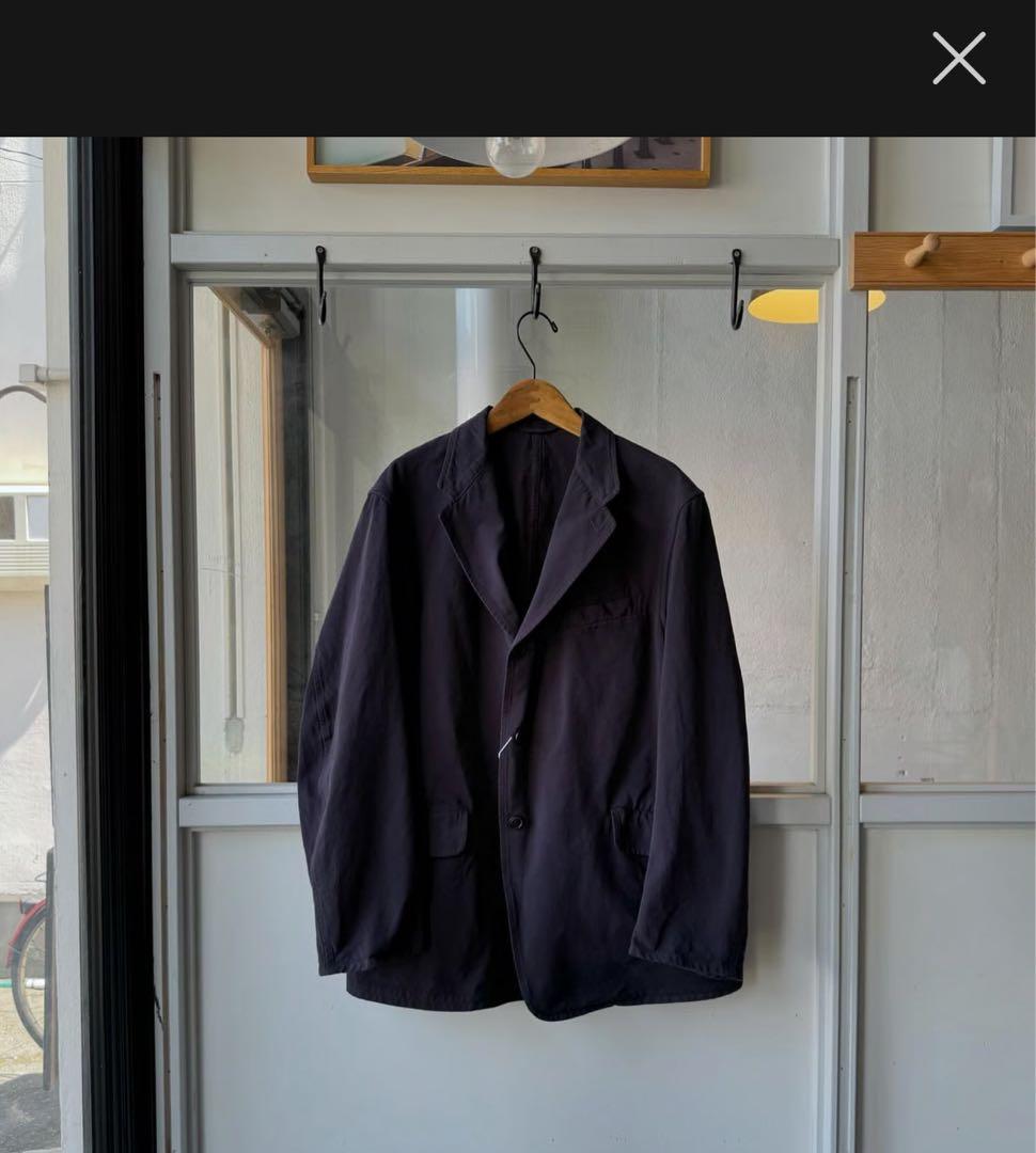 comoli 24AW 製品染ジャケット BLACK サイズ1 新品未使用