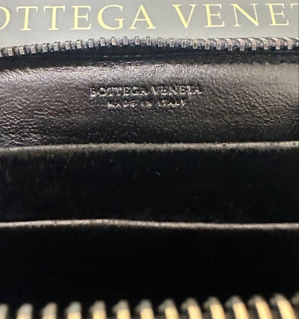 【付属品付】ボッテガヴェネタ イントレチャートケース/ラム/黒/1️⃣✨✨✨